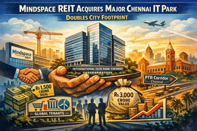 Mindspace REIT Acquires Major Chennai IT Park, Doubles City Footprint